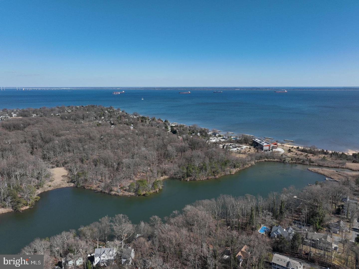 54 Decatur Avenue Annapolis, MD 21403 - Photo 62 of 63 an aerial view of a houses with ocean view