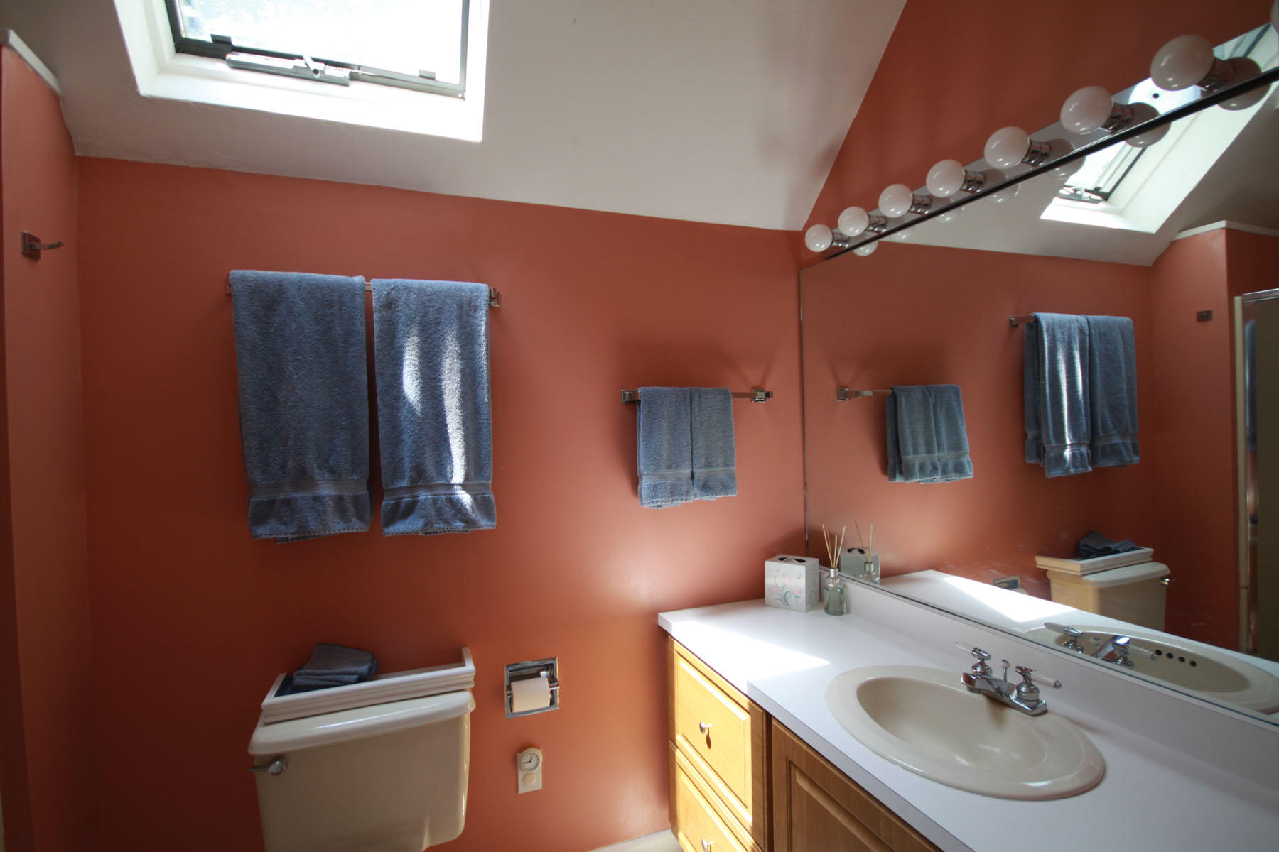 183 Fells Pond Road Mashpee, MA 02649 - Photo 12 of 19 a bathroom with a toilet sink and mirror
