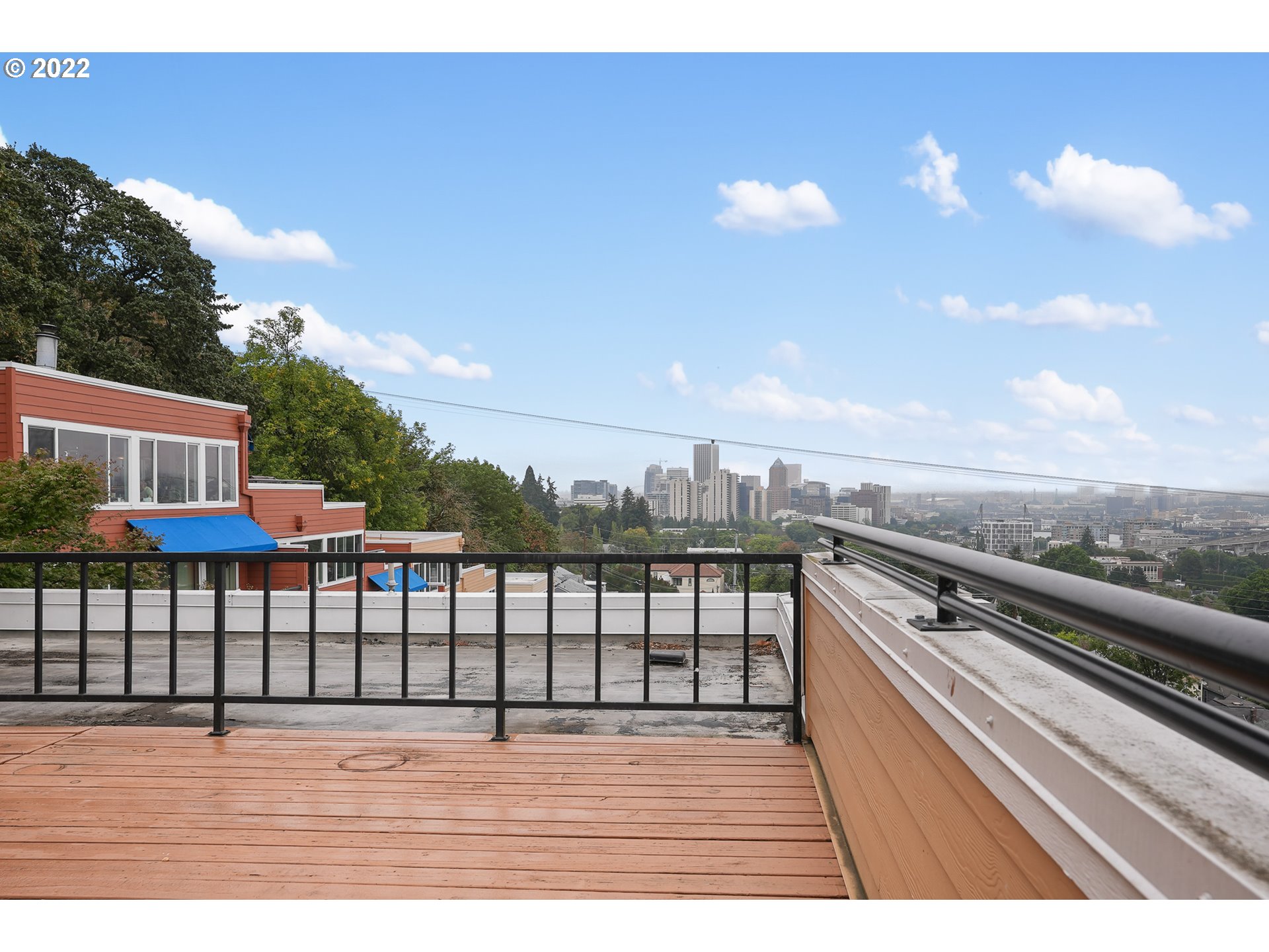 3701 Southwest Condor Avenue, Unit T3 Portland, OR 97239 - Photo 19 of 23 a view of a terrace