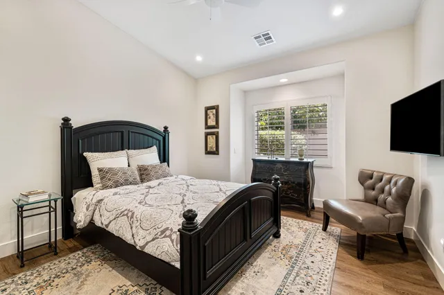 a view of city and mountain