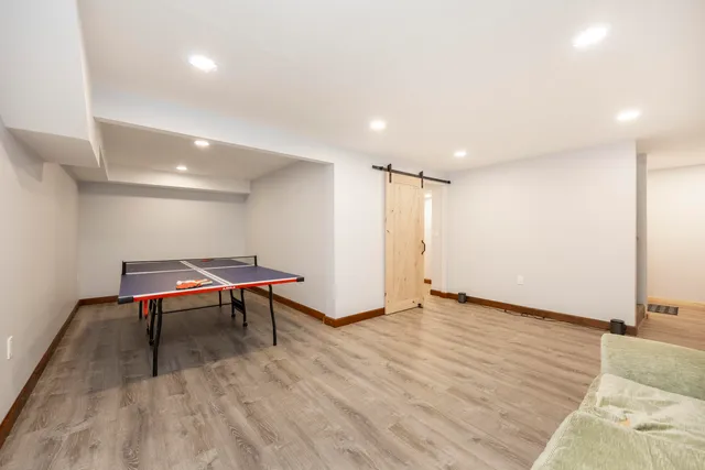 a view of a lake and mountain view