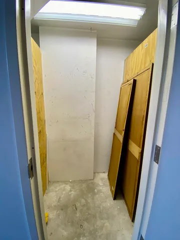 a view of front door