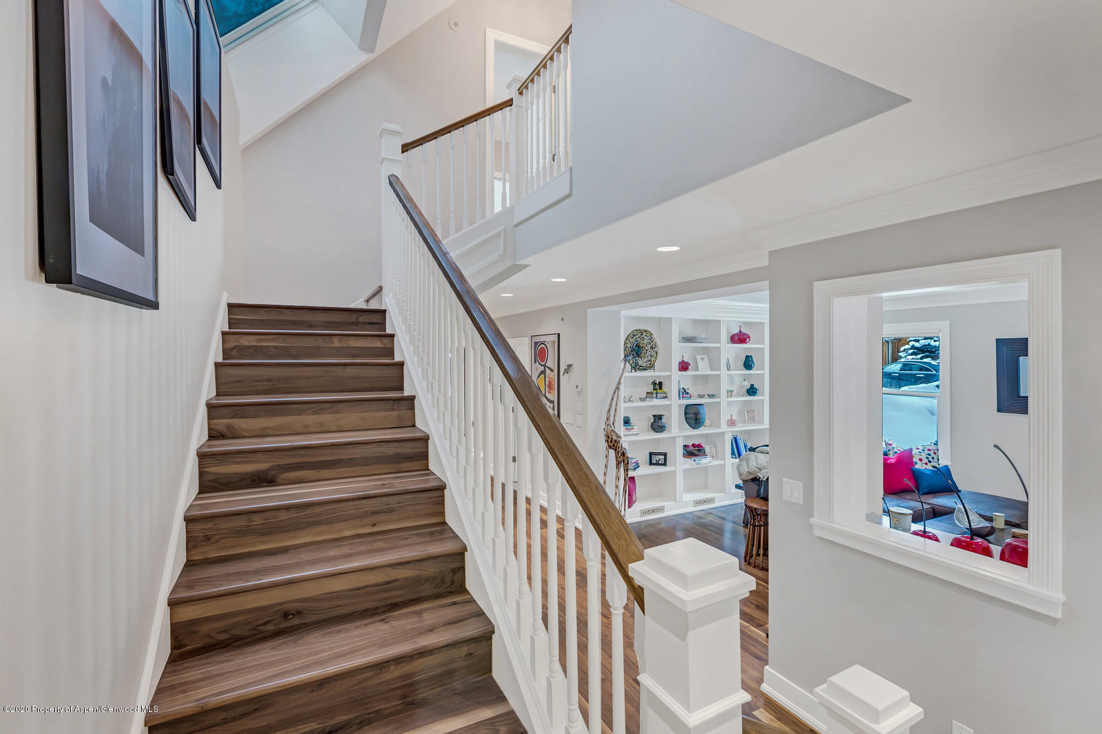 633 West Main Street Aspen, CO 81611 - Photo 31 of 46 a view of entryway with stairs and furniture