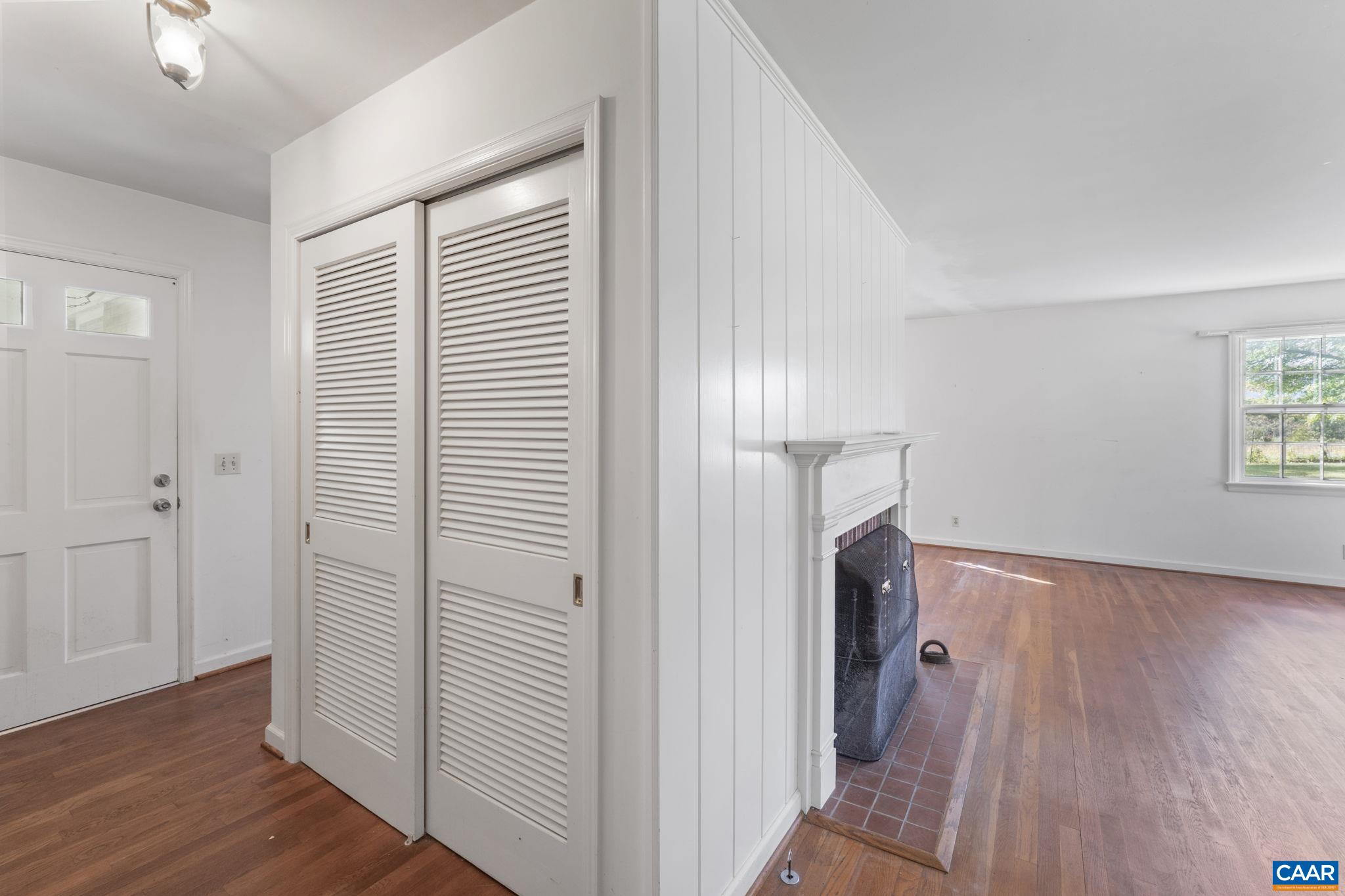9281 Dick Woods Road Afton, VA 22920 - Photo 13 of 29 wooden floor in an empty room