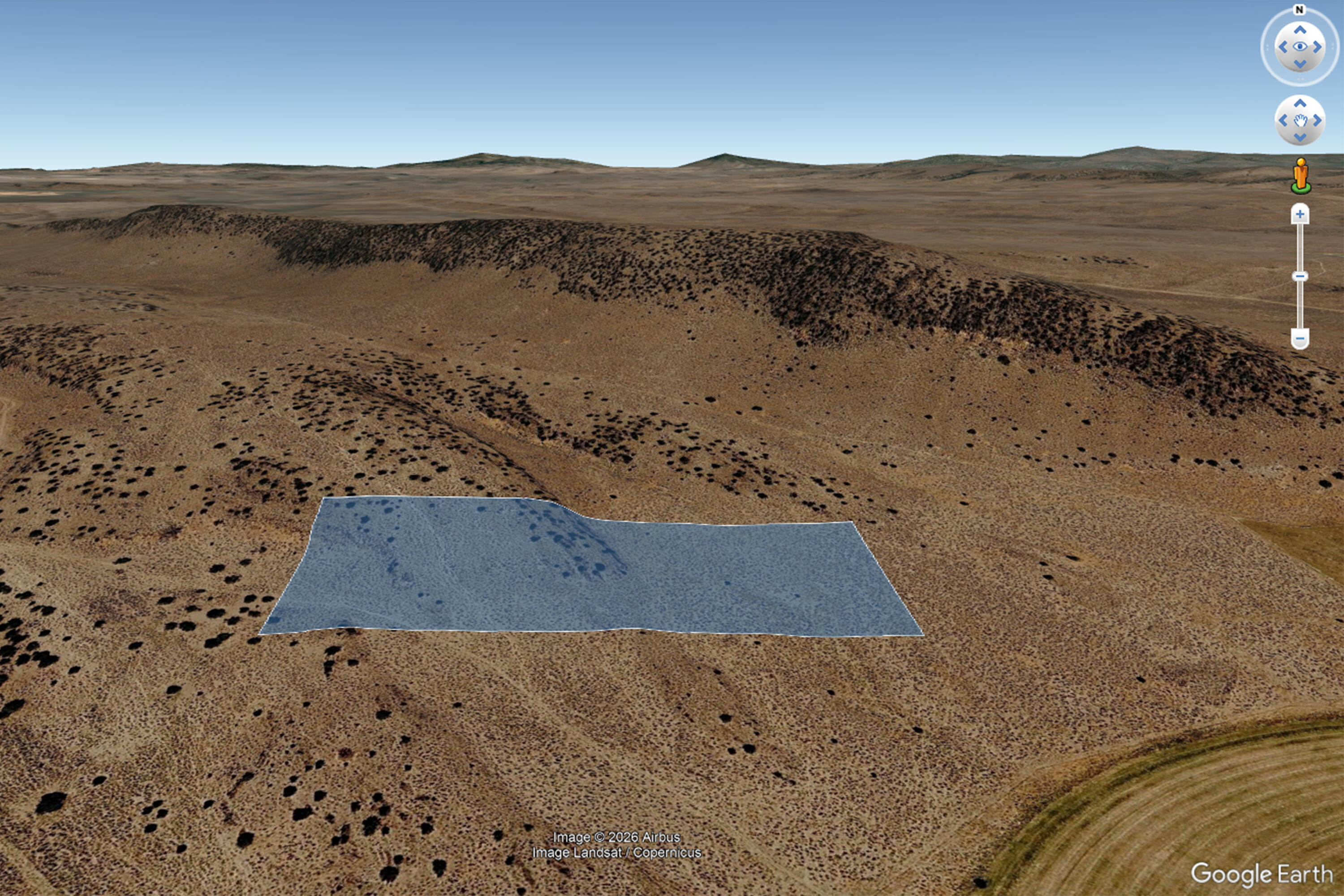 0 Butte Valley Road Riley, OR 97758 - Photo 3 of 15 Google Earth aerial looking north.