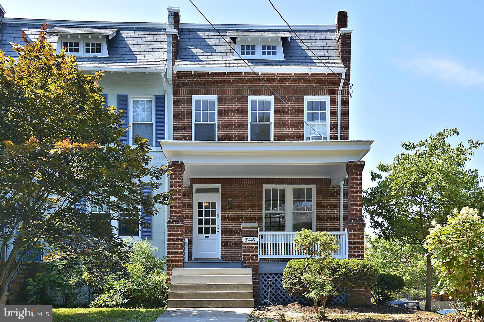 3746 Benton Street Northwest Washington, DC 20007 - Photo 2 of 26 Exterior (Front)