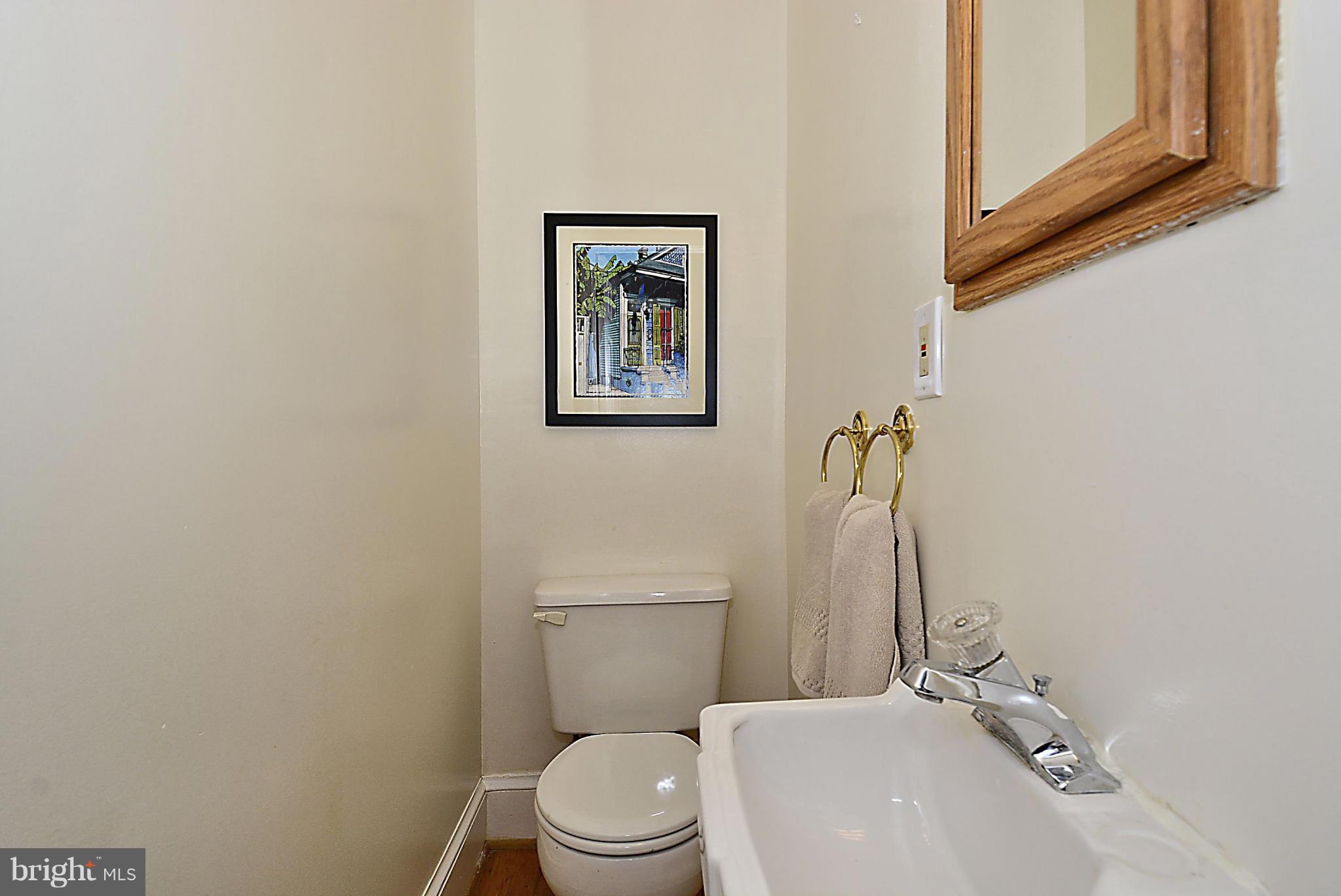 3746 Benton Street Northwest Washington, DC 20007 - Photo 12 of 26 Powder Room on Main Floor