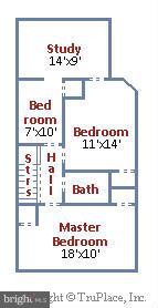3746 Benton Street Northwest Washington, DC 20007 - Photo 24 of 26 Main Level Floor Plan