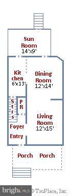 3746 Benton Street Northwest Washington, DC 20007 - Photo 25 of 26 Lower Level Floor Plan
