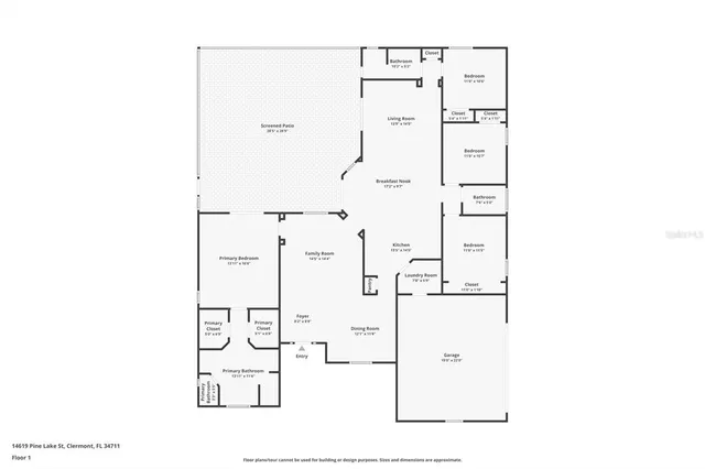 $485,000 | 14619 Pine Lake Street, Clermont, FL 34711