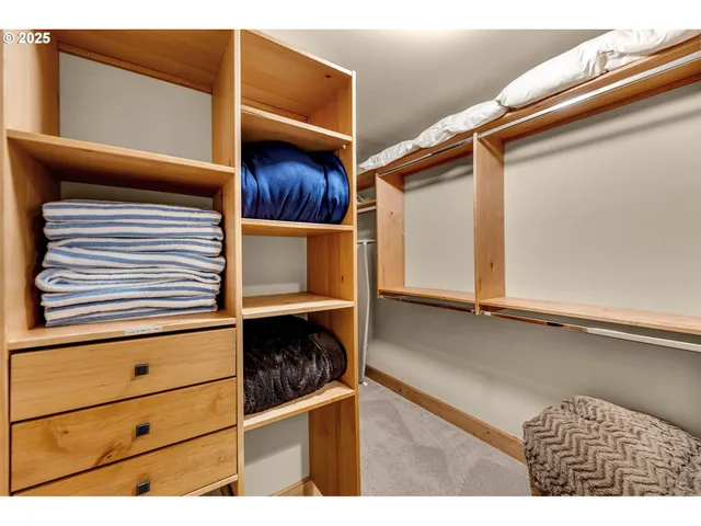 a view of storage and utility room