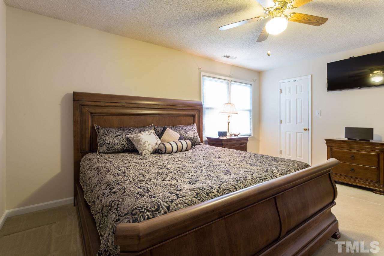 6705 Twin Tree Court Raleigh, NC 27613 - Photo 11 of 20 Large master bedroom with WIC!