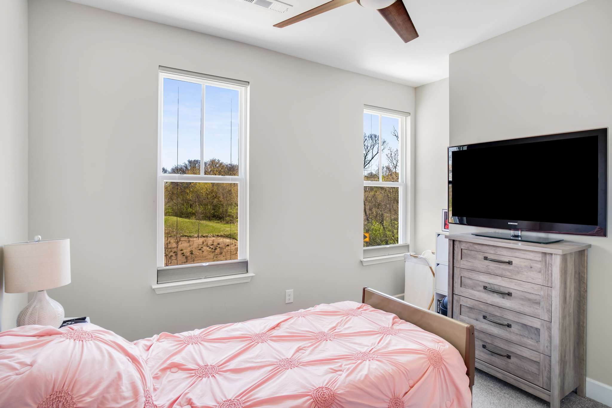 2001 Clement Street Nolensville, TN 37135 - Photo 15 of 22 a bedroom with a bed and a flat screen tv
