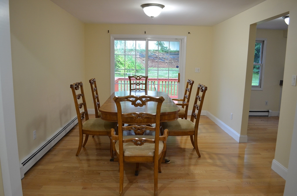 157 Southville Road Southborough, MA 01772 - Photo 7 of 13 a view of a dining room with furniture and a window