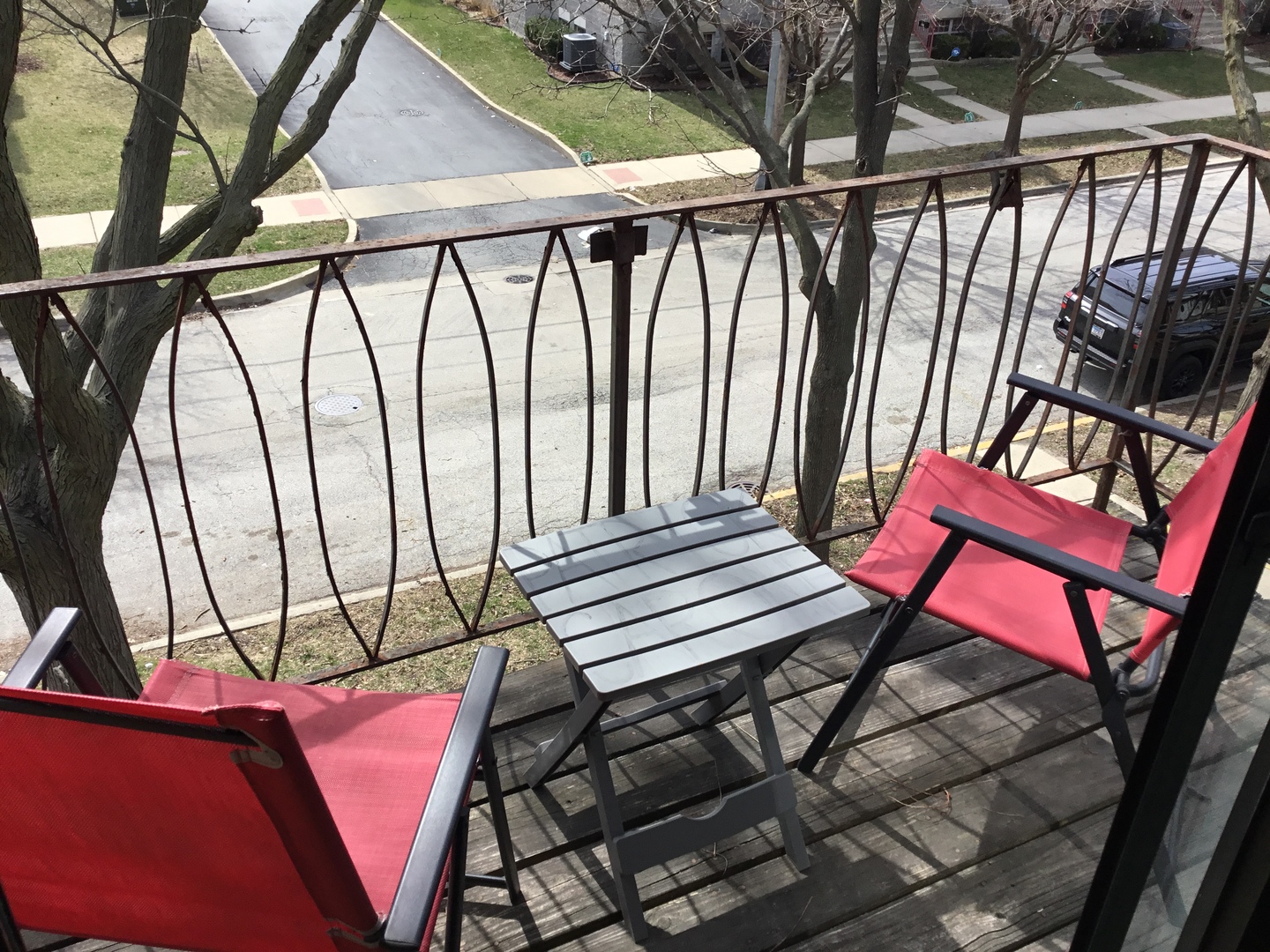 6624 West 64th Place, Unit 3A Chicago, IL 60638 - Photo 10 of 15 a view of a chairs in balcony