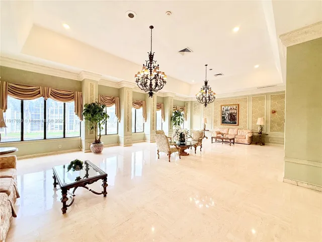 a view of a lake and a city