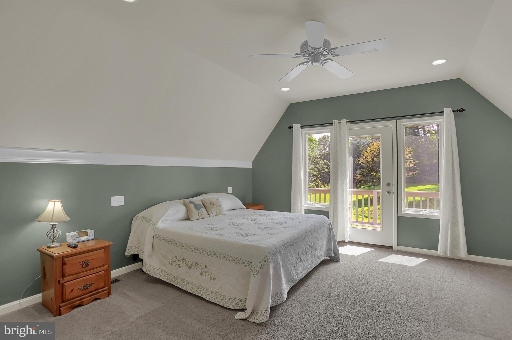 459 Jones Road Fawn Grove, PA 17321 - Photo 22 of 52 Master bedroom. Door leads to balcony.