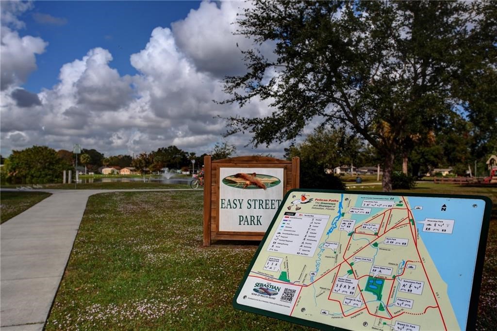 441 Columbus Street Sebastian, FL 32958 - Photo 31 of 35 a view of a park with large trees