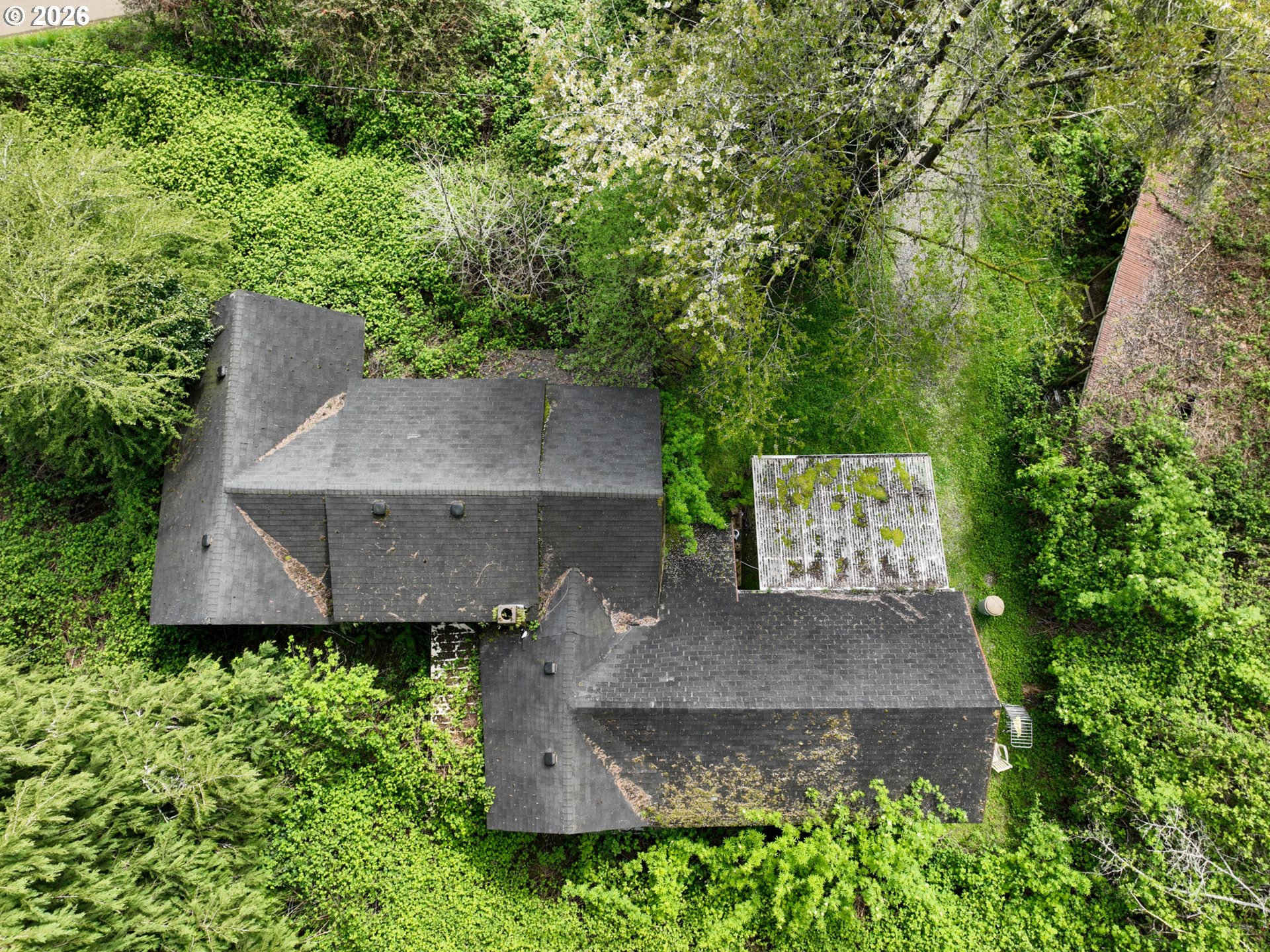 9150 Kilchis River Road Tillamook, OR 97141 - Photo 10 of 20 an aerial view of a house