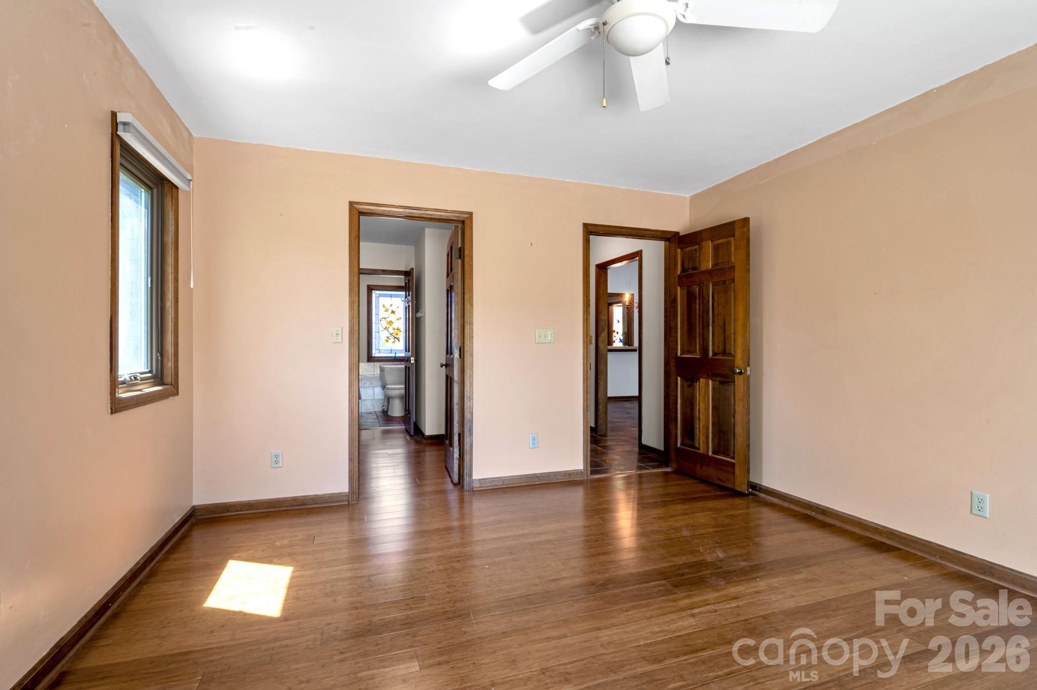 3104 Cove Loop Road Hendersonville, NC 28739 - Photo 24 of 40 a view of gallery with wooden floor