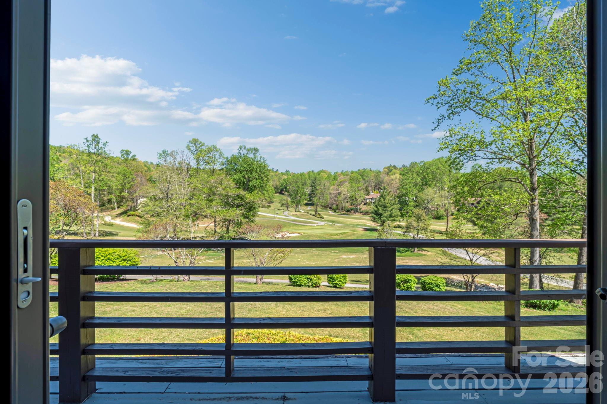 3104 Cove Loop Road Hendersonville, NC 28739 - Photo 8 of 40 a view of a street from a balcony