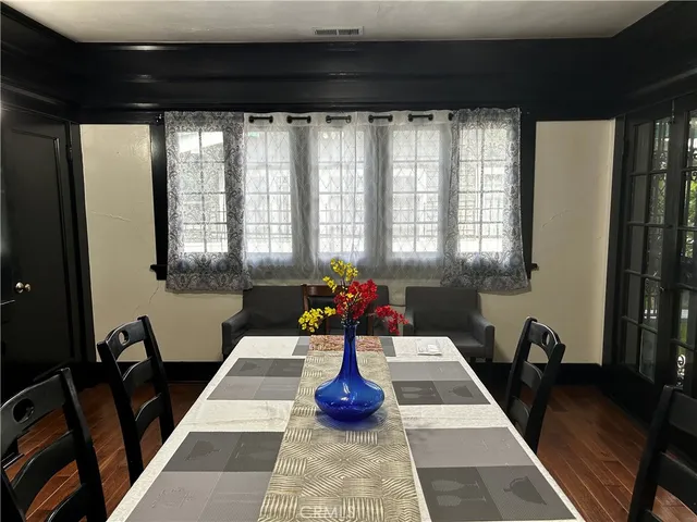 a room with furniture and a window