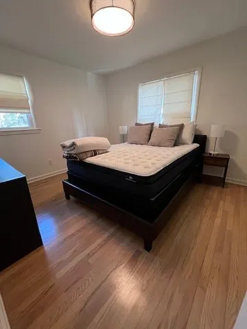 a living room with couches and painted walls