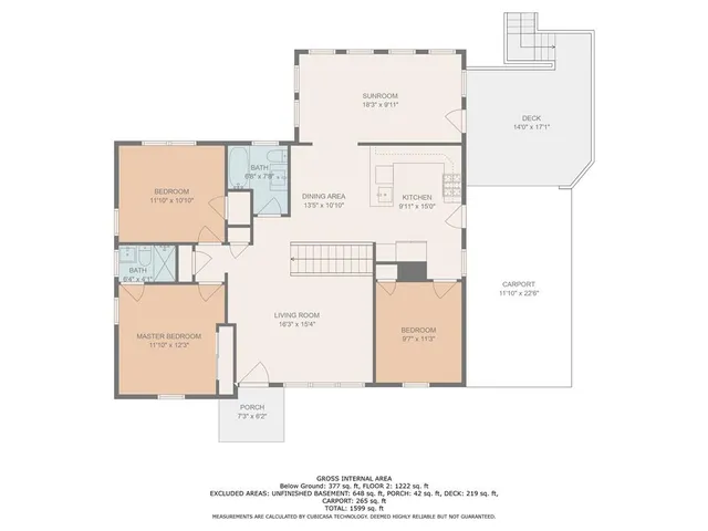 a view of a swimming pool with a patio and a yard with trees