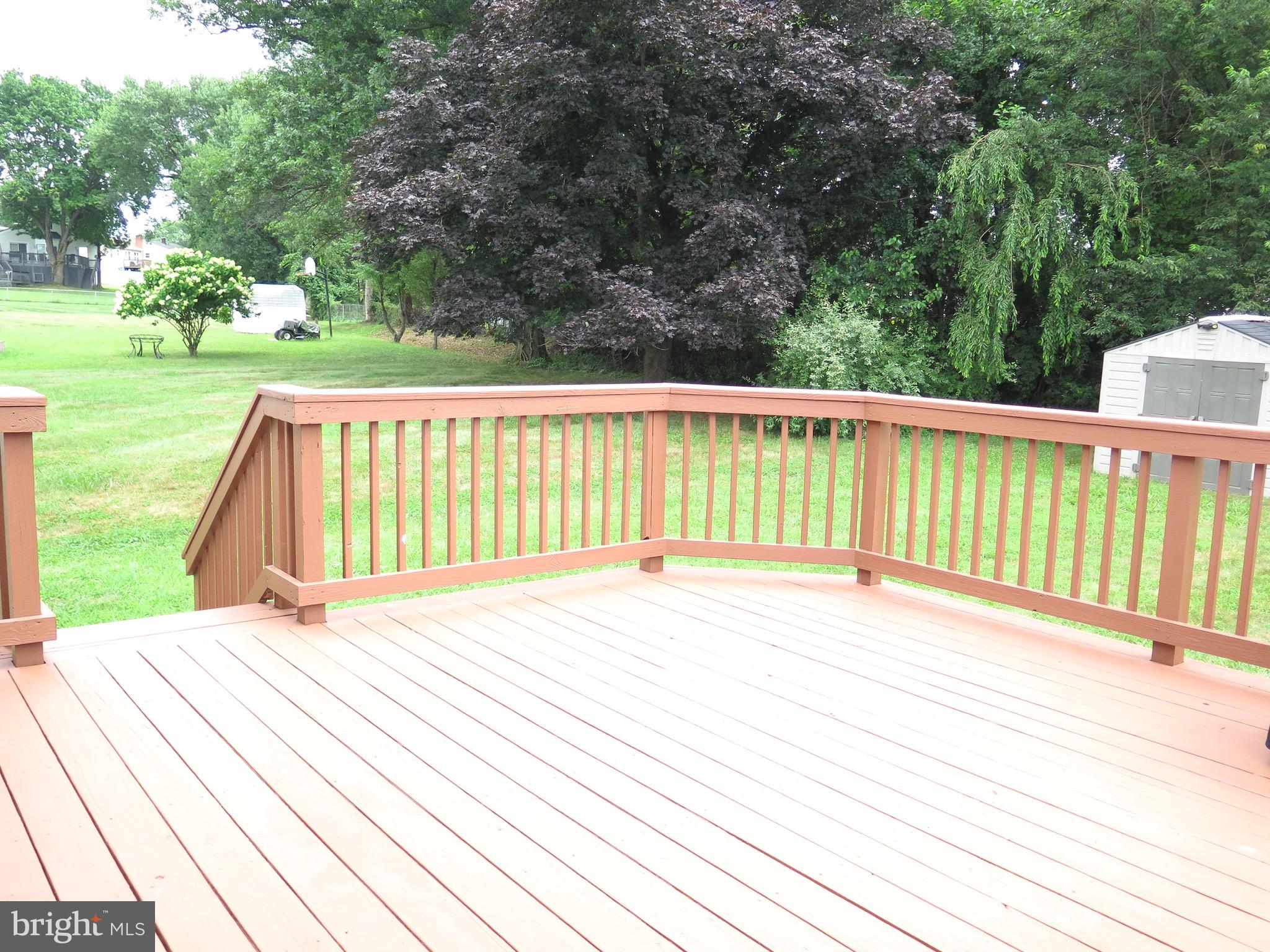 3939 Nemo Road Randallstown, MD 21133 - Photo 30 of 31 a view of outdoor space with deck and yard