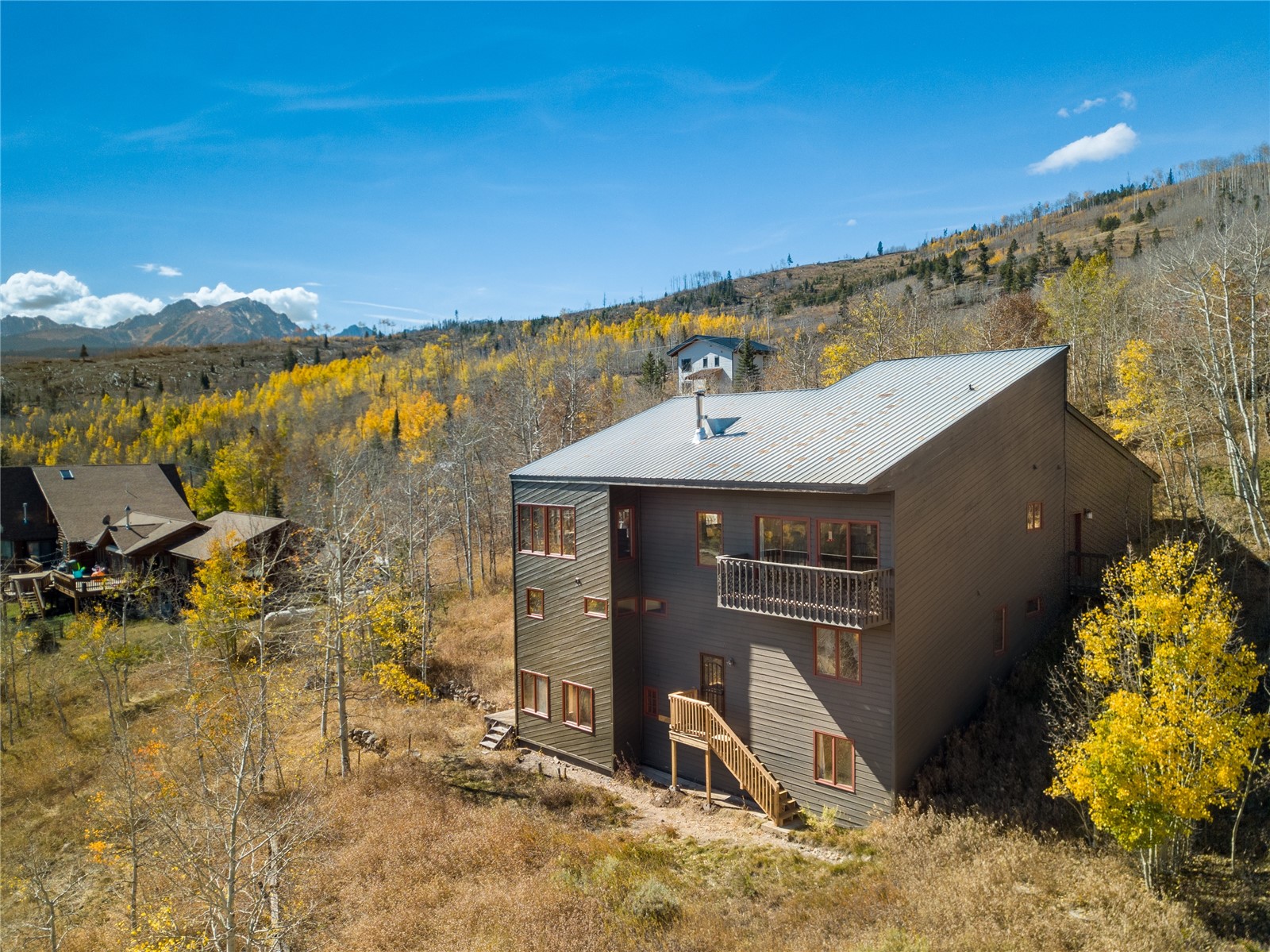 1157 Blue Ridge Road Silverthorne, CO 80498 - Photo 39 of 40 Aerial View of Property