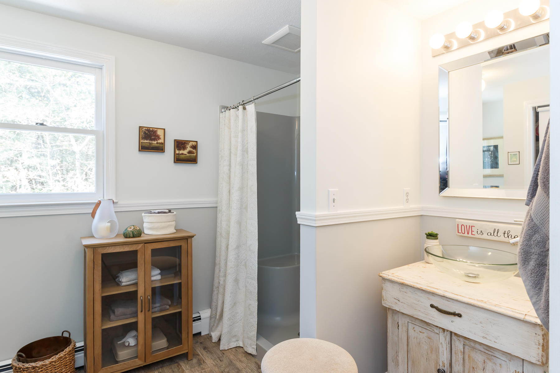 24 Green Meadow Circle Mashpee, MA 02649 - Photo 24 of 51 a bathroom with a sink a toilet and with window