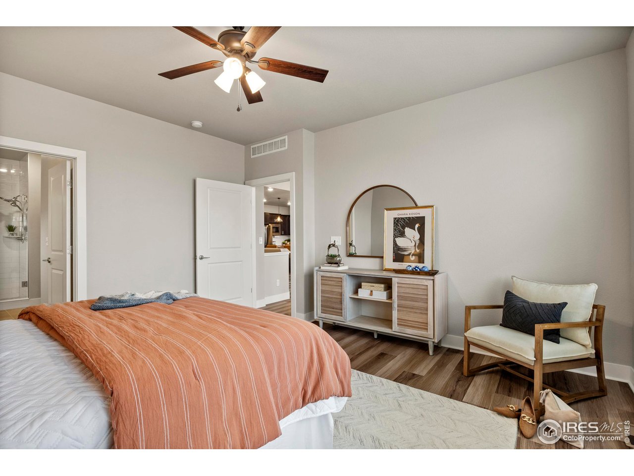 6752 Castello Street Timnath, CO 80547 - Photo 21 of 44 Main Floor Primary Bedroom