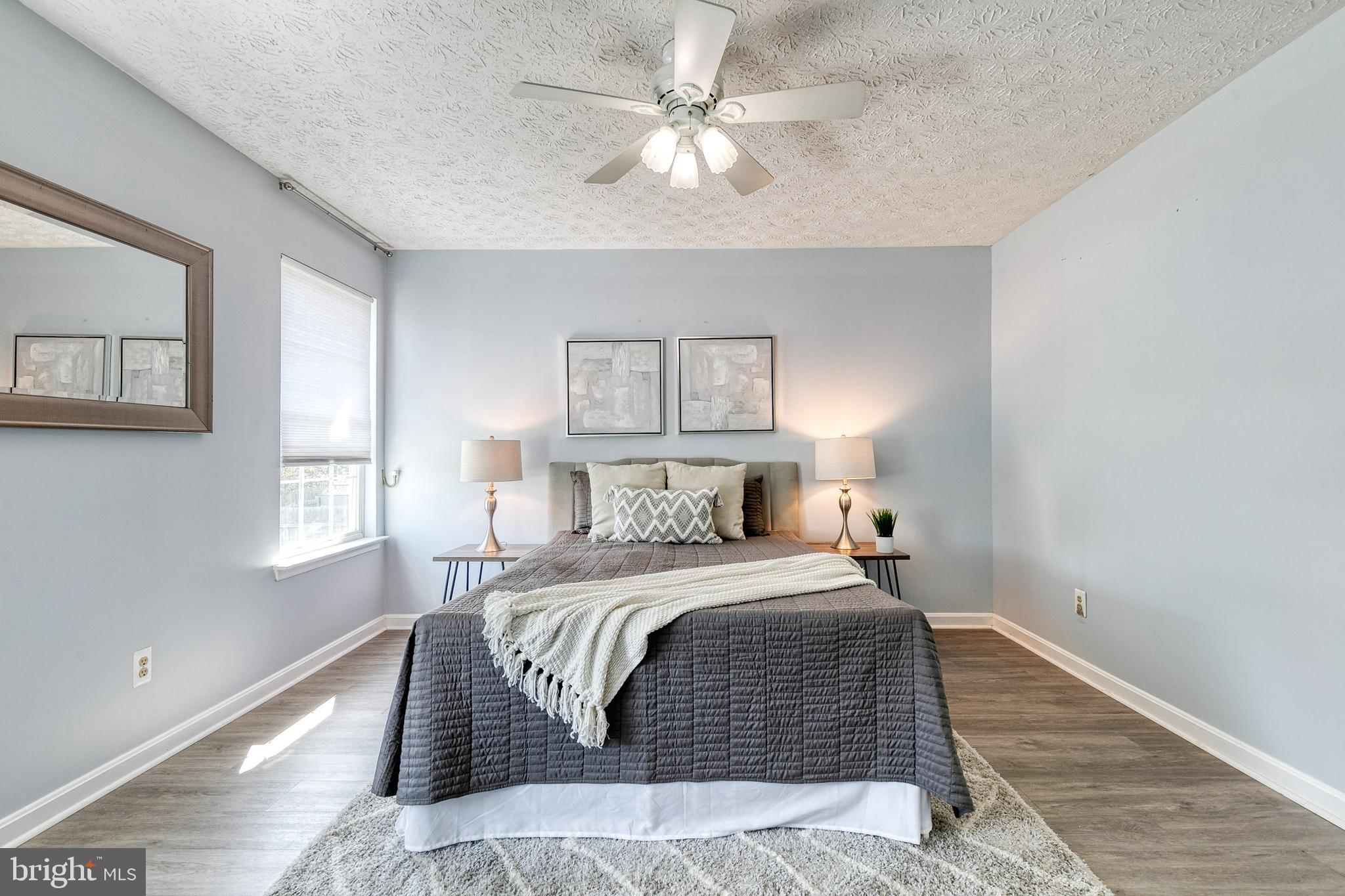 2107 Kyle Green Road Abingdon, MD 21009 - Photo 17 of 29 Primary bedroom w/ceiling fan & LVP flooring