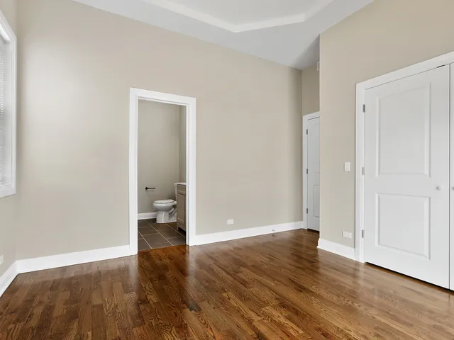wooden floor in an empty room
