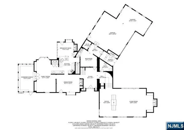 a picture of floor plan