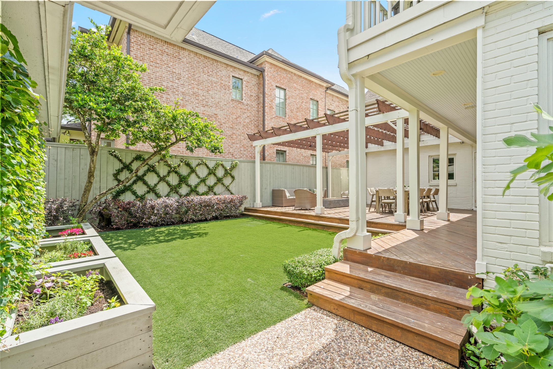 3784 Ingold Street Houston, TX 77005 - Photo 45 of 50 Beautifully landscaped backyard.