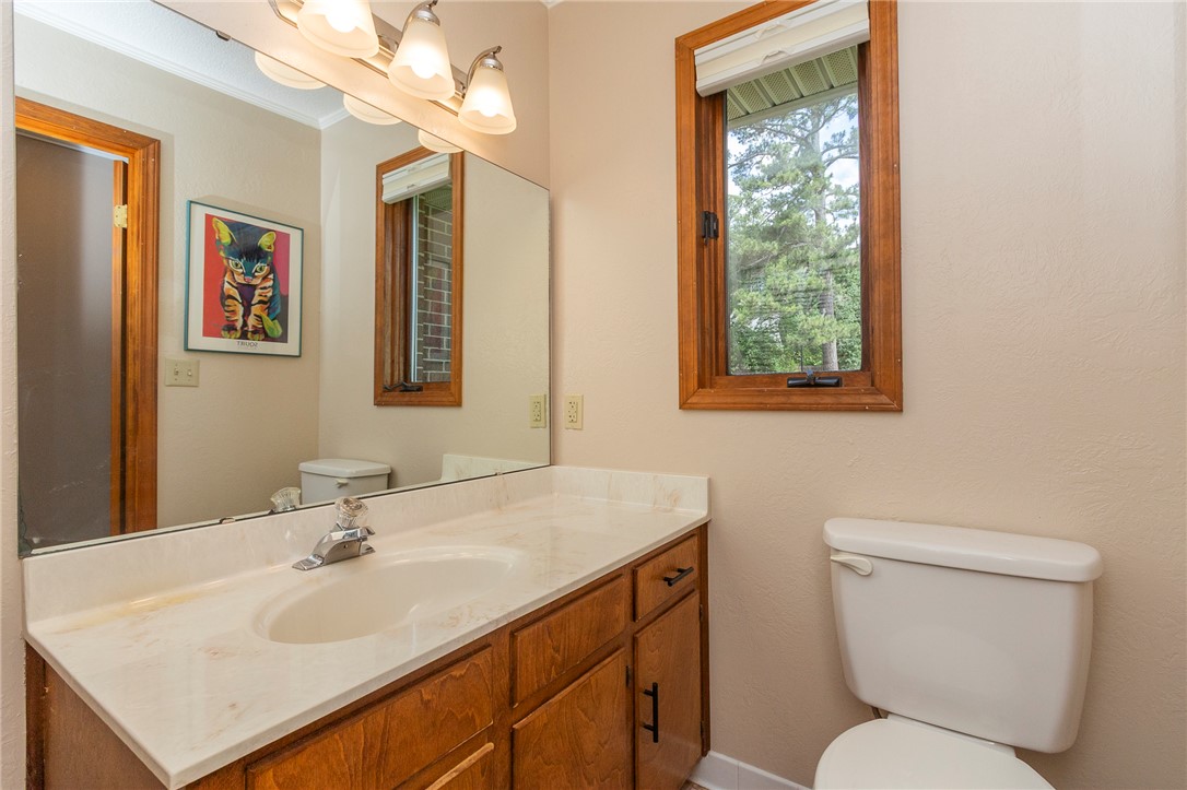 207 Laurel Ridge Road Anderson, SC 29621 - Photo 30 of 50 A well-appointed bathroom vanity with ample counter space and natural light through the window.