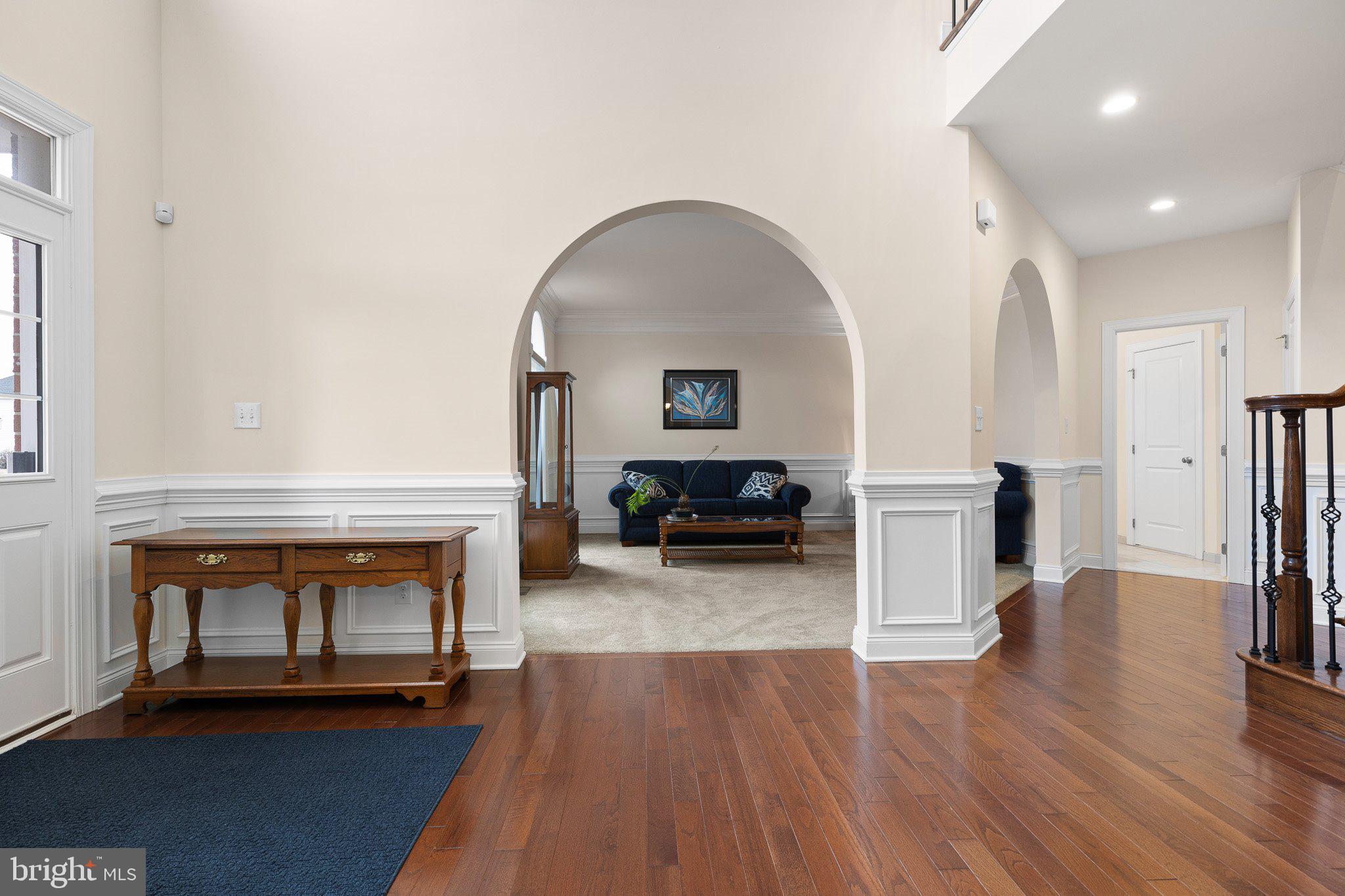 1020 Matthew Way New Castle, DE 19720 - Photo 5 of 55 a living room with furniture and a fireplace