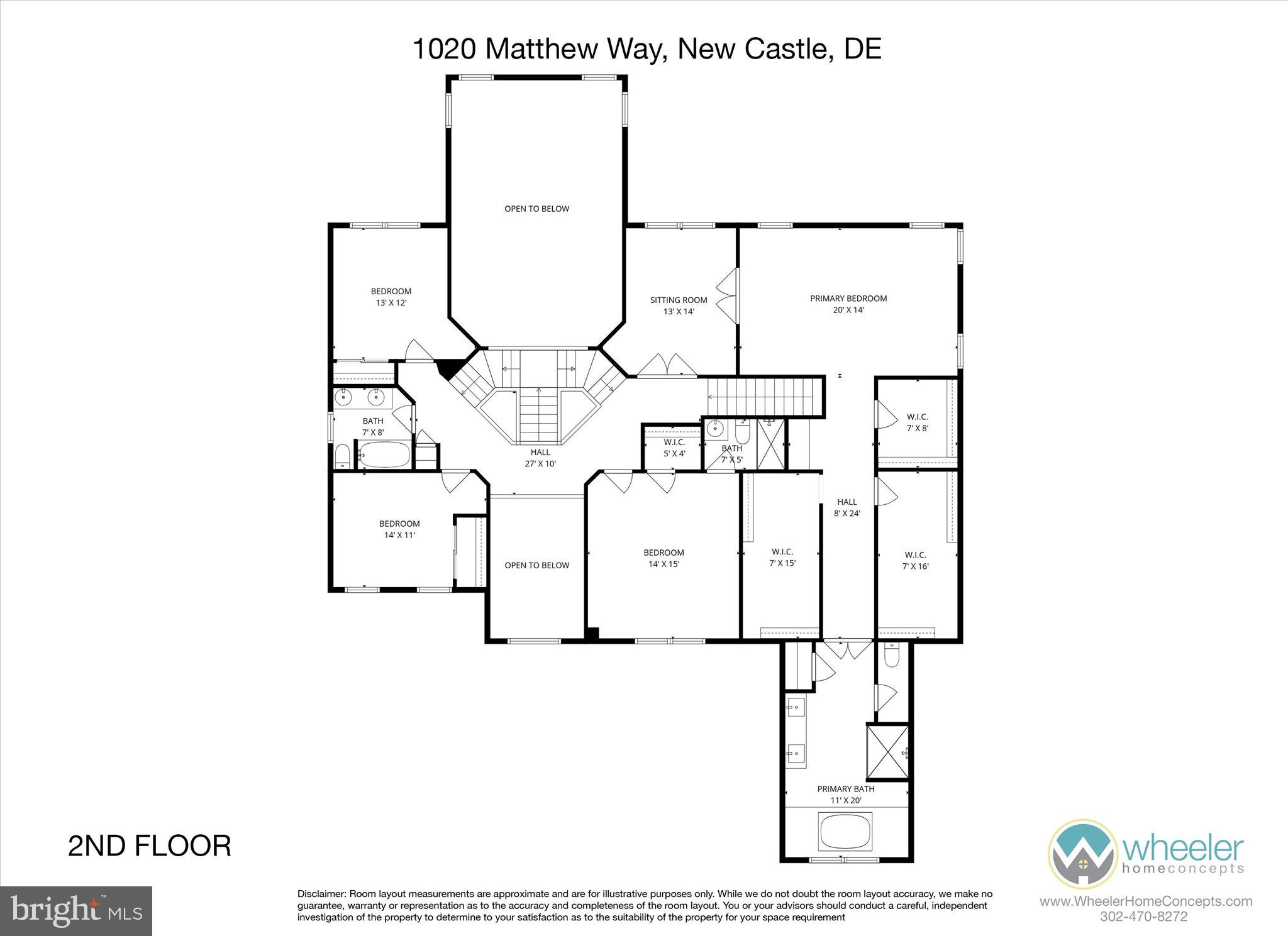 1020 Matthew Way New Castle, DE 19720 - Photo 54 of 55 a picture of floor plan