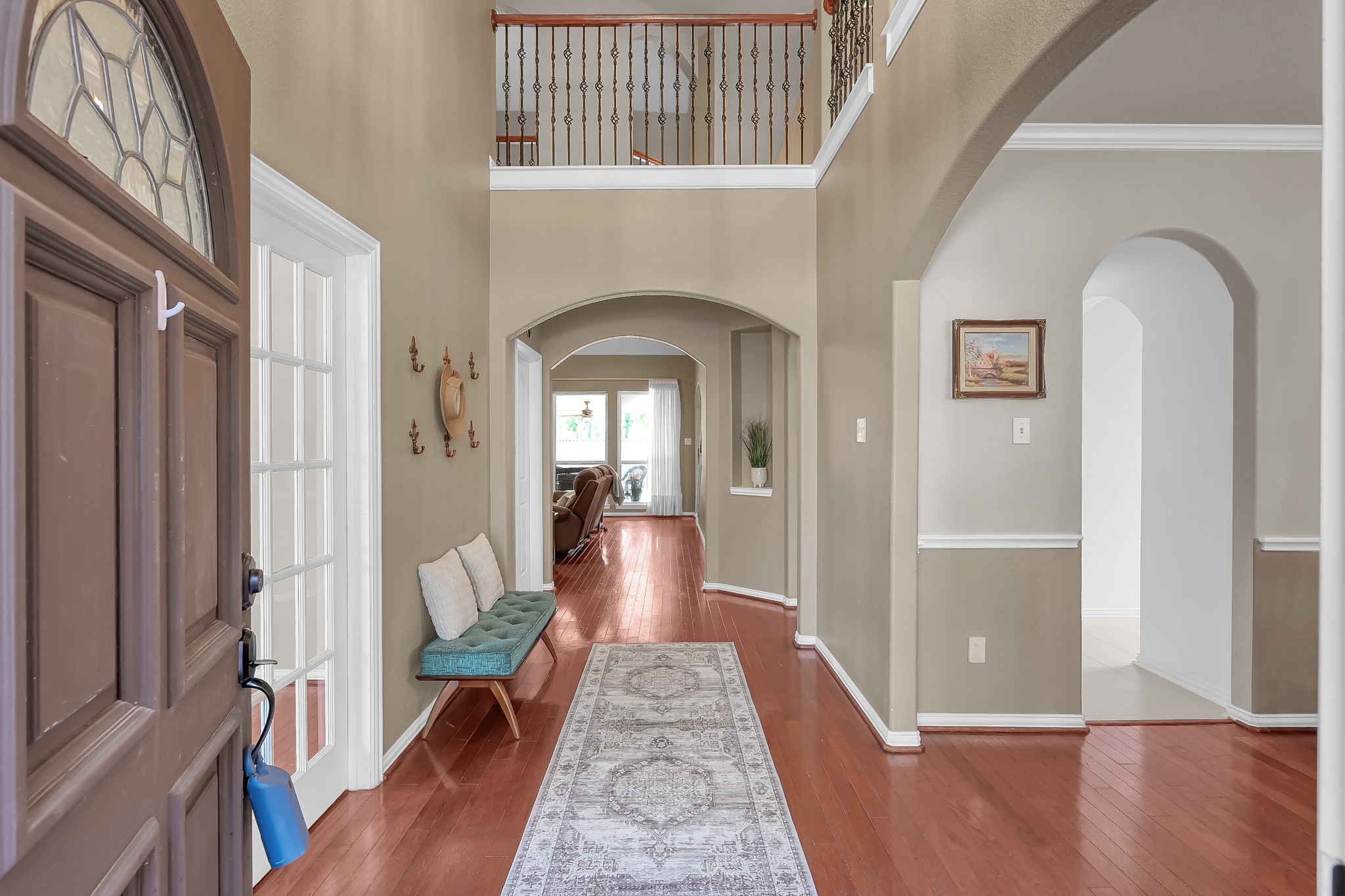 14730 Ramblebrook Humble, TX 77396 - Photo 36 of 48 a view of livingroom form hallway