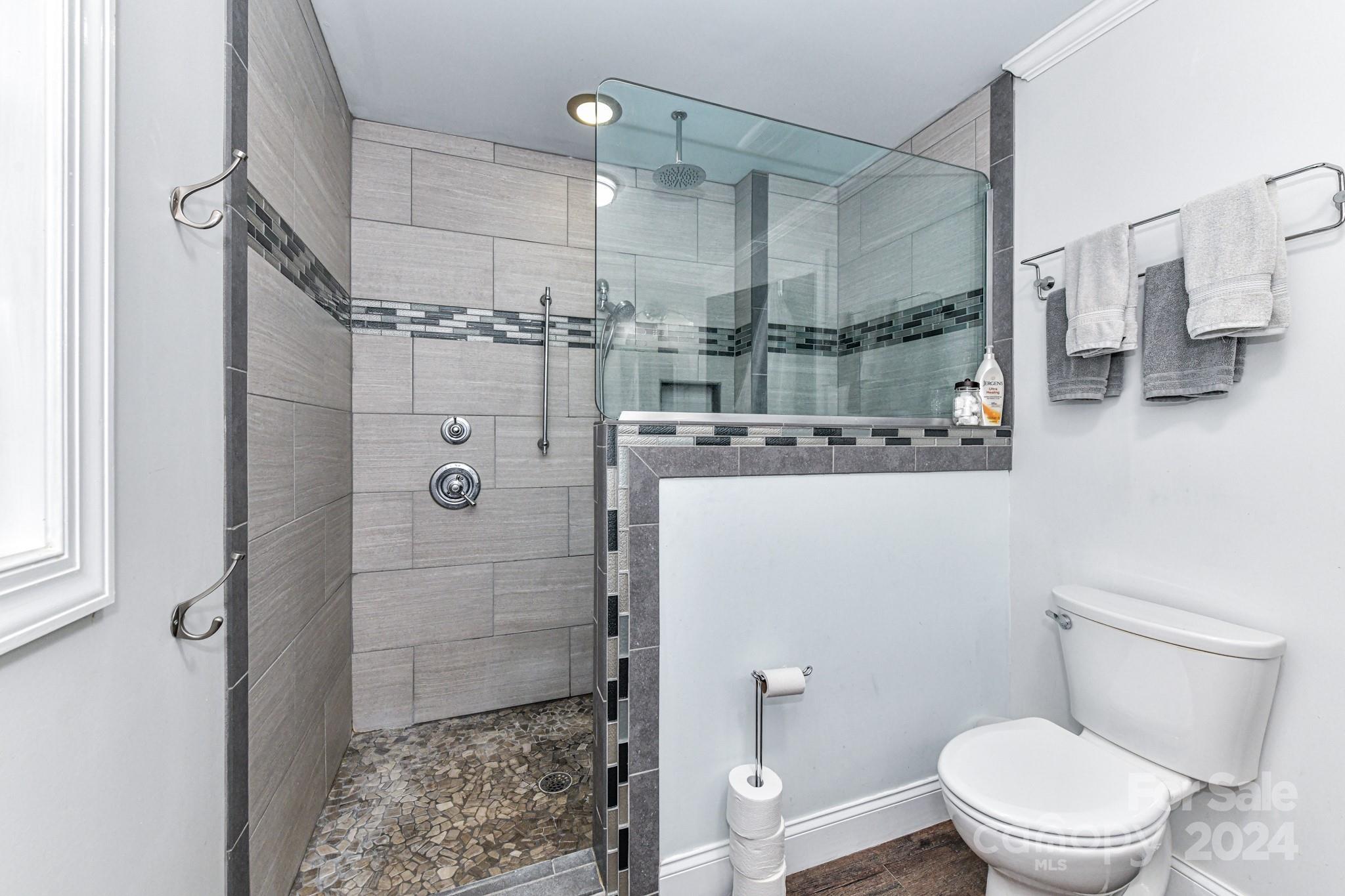 334 Ervin Road Mooresville, NC 28117 - Photo 20 of 48 a bathroom with a shower and a toilet