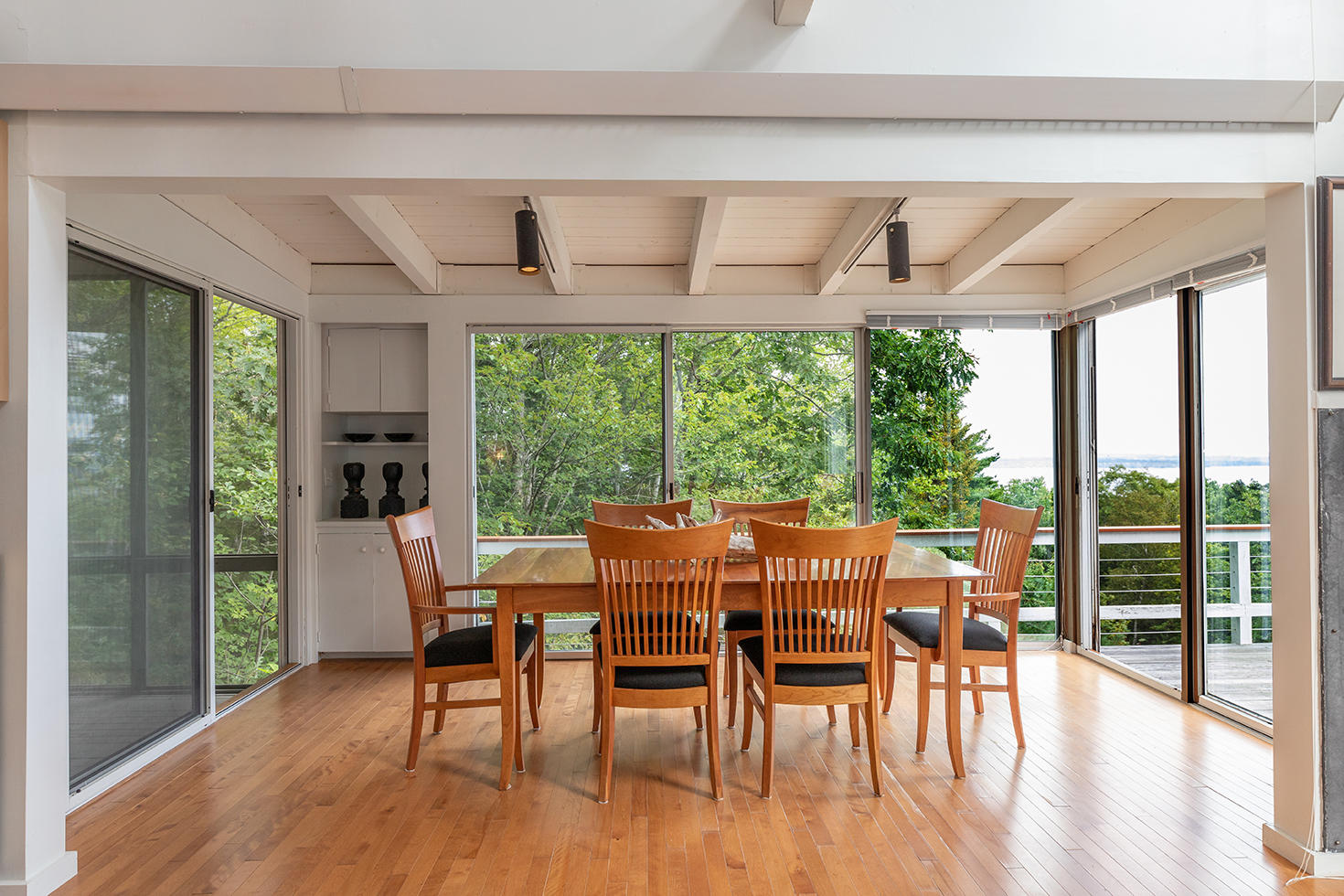 53 Fullington Road Lincolnville, ME 04849 - Photo 6 of 28 Dining Room w/view & access to deck