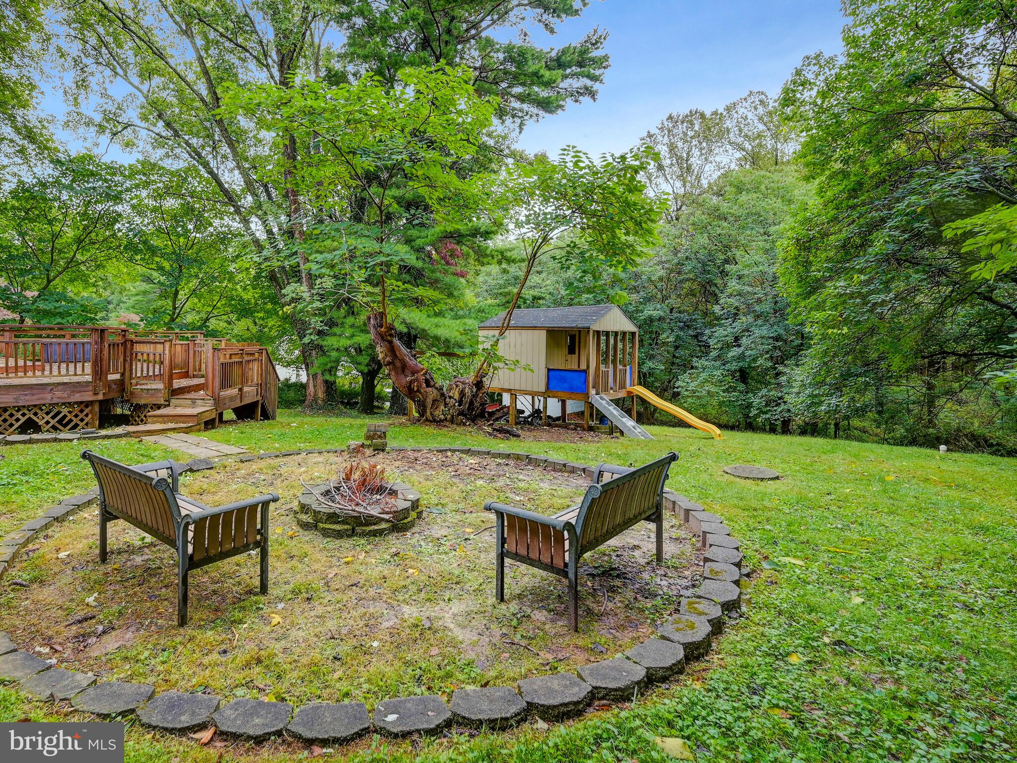2413 Whitt Road Kingsville, MD 21087 - Photo 23 of 28 FIRE PIT IN BACKYARD