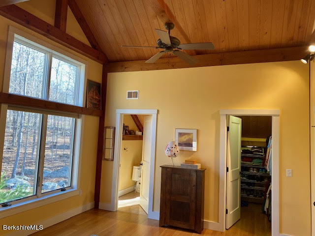 469 Boulger Road Stamford, VT 05352 - Photo 20 of 37 a view of walk in closet with window
