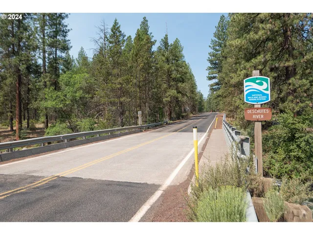 a view of a street with a yard and a trees