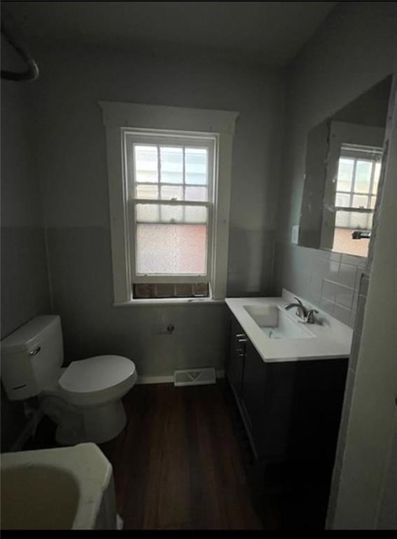 532 Russellwood Avenue McKees Rocks, PA 15136 - Photo 5 of 13 a bathroom with a sink toilet and window