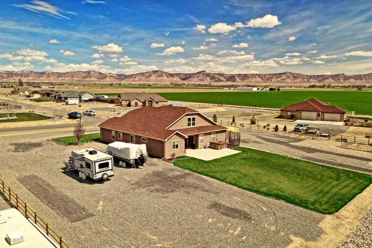 2045 Roma Avenue Fruita, CO 81521 - Photo 27 of 29 an aerial view of a house with outdoor space