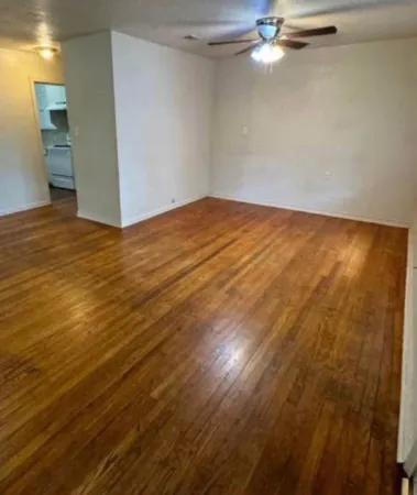 wooden floor in a empty room