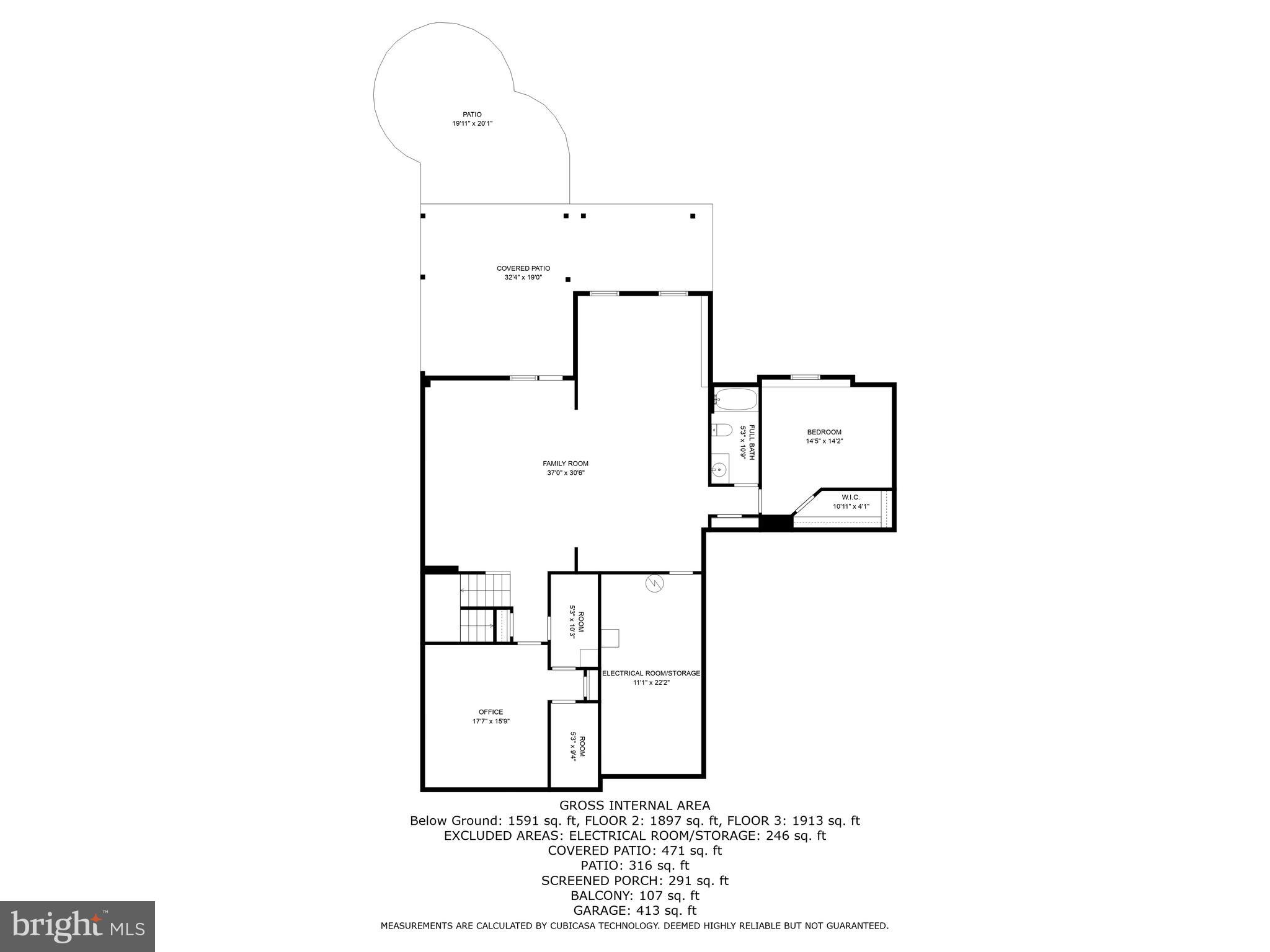 1103 Themis Street Southeast Leesburg, VA 20175 - Photo 108 of 108 Floor plan lower level