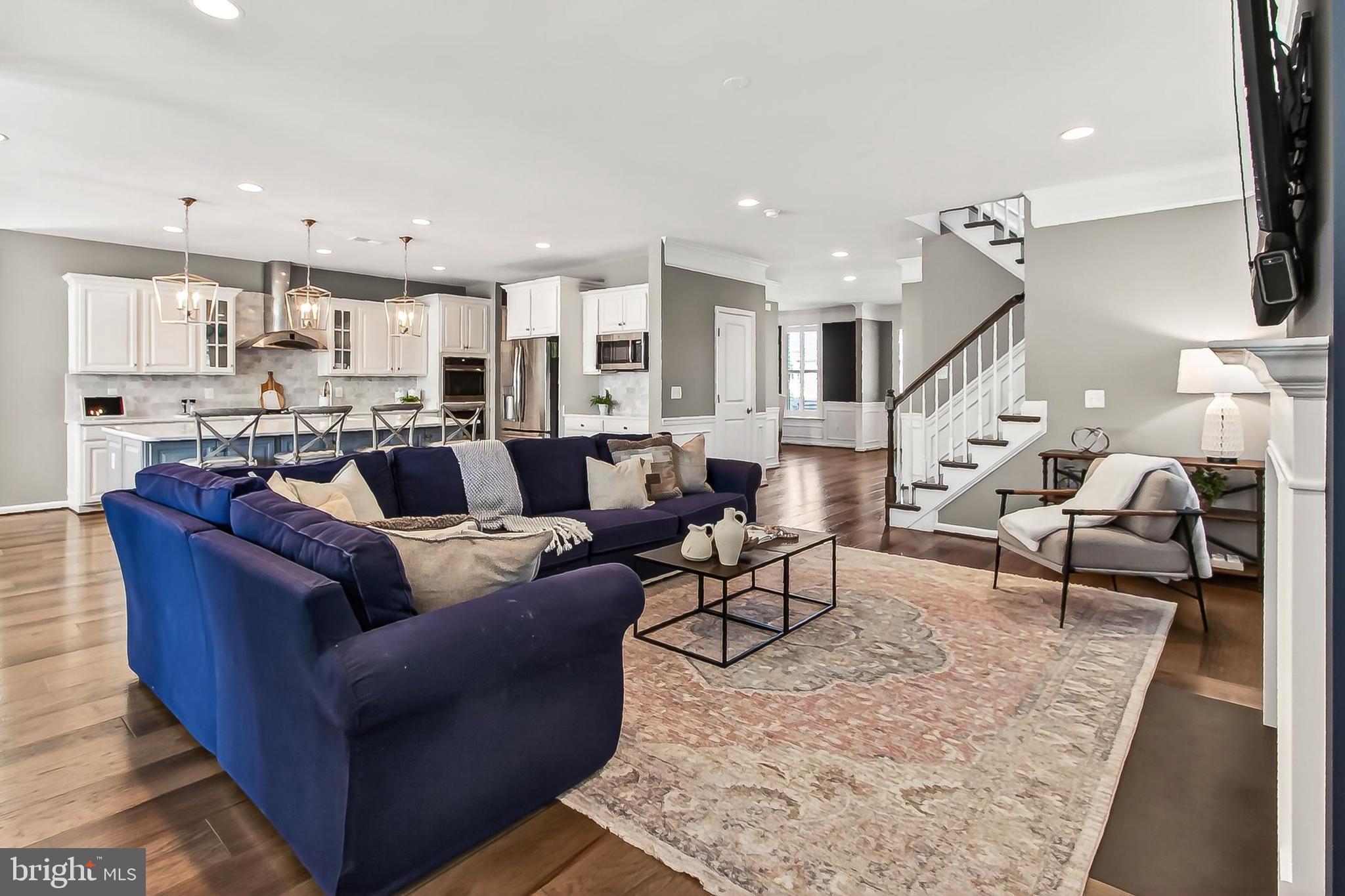 1103 Themis Street Southeast Leesburg, VA 20175 - Photo 20 of 108 Family room open to kitchen
